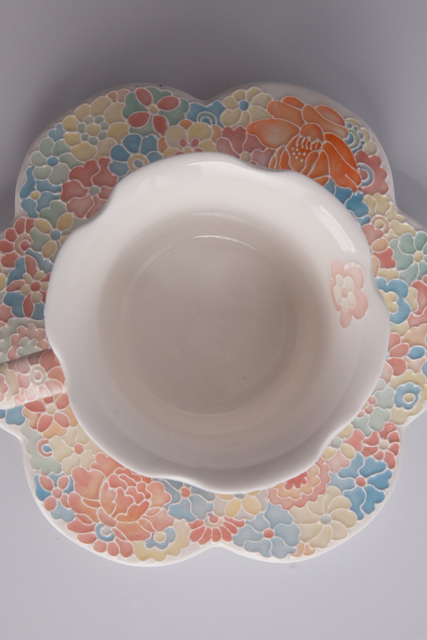 Myriad Blooms Porcelain Collection Petal Coffee Cup