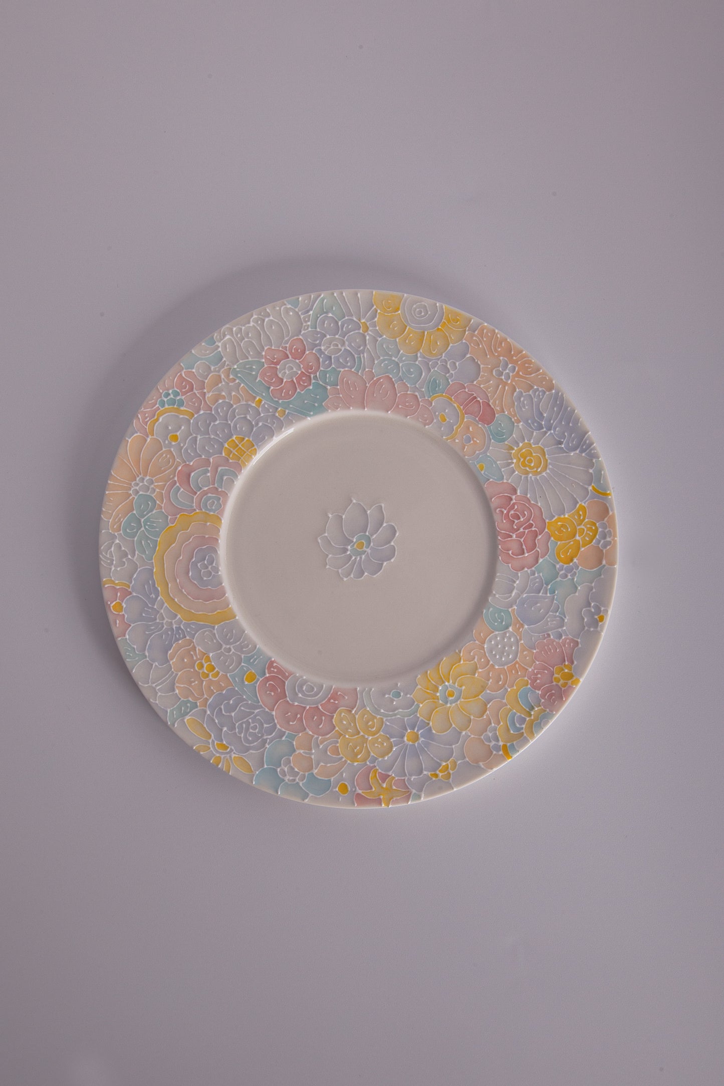 Myriad Blooms Porcelain Collection Wing language coffee cup