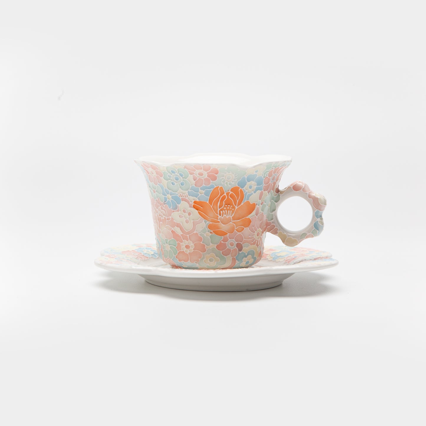 Myriad Blooms Porcelain Collection-coffee cup