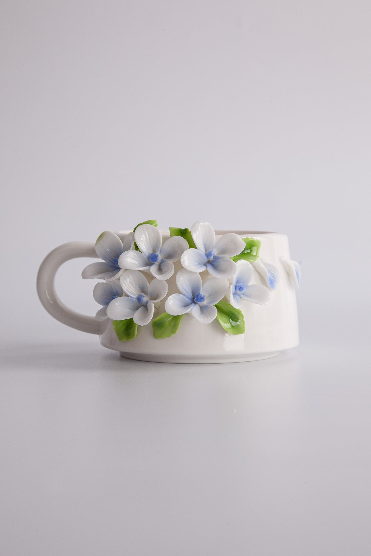 Porcelain Florals Series-Hydrangea Bloom Cup