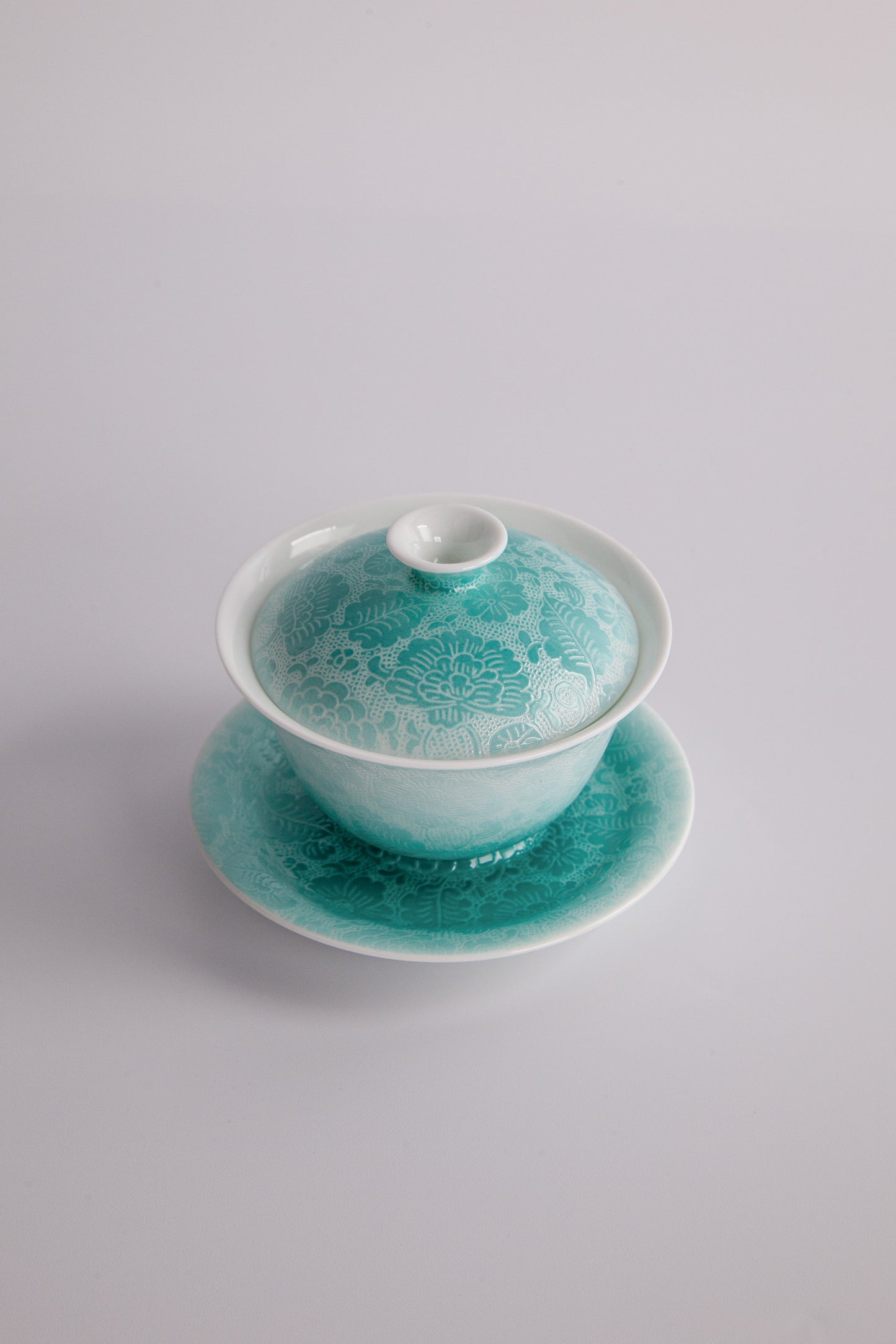 Sgraffito Lidded Bowl