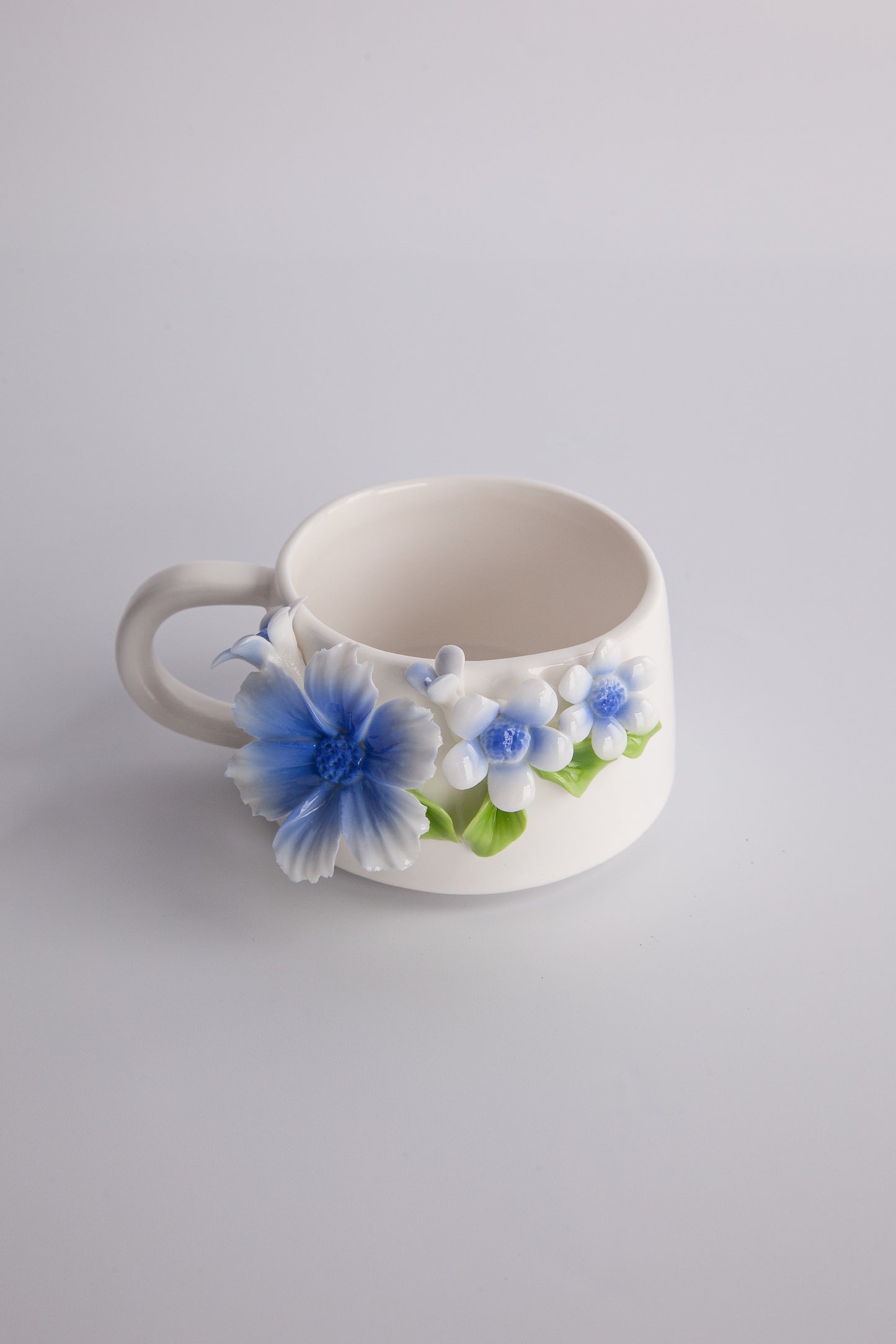 Porcelain Florals Series-Aster Dreams Cup
