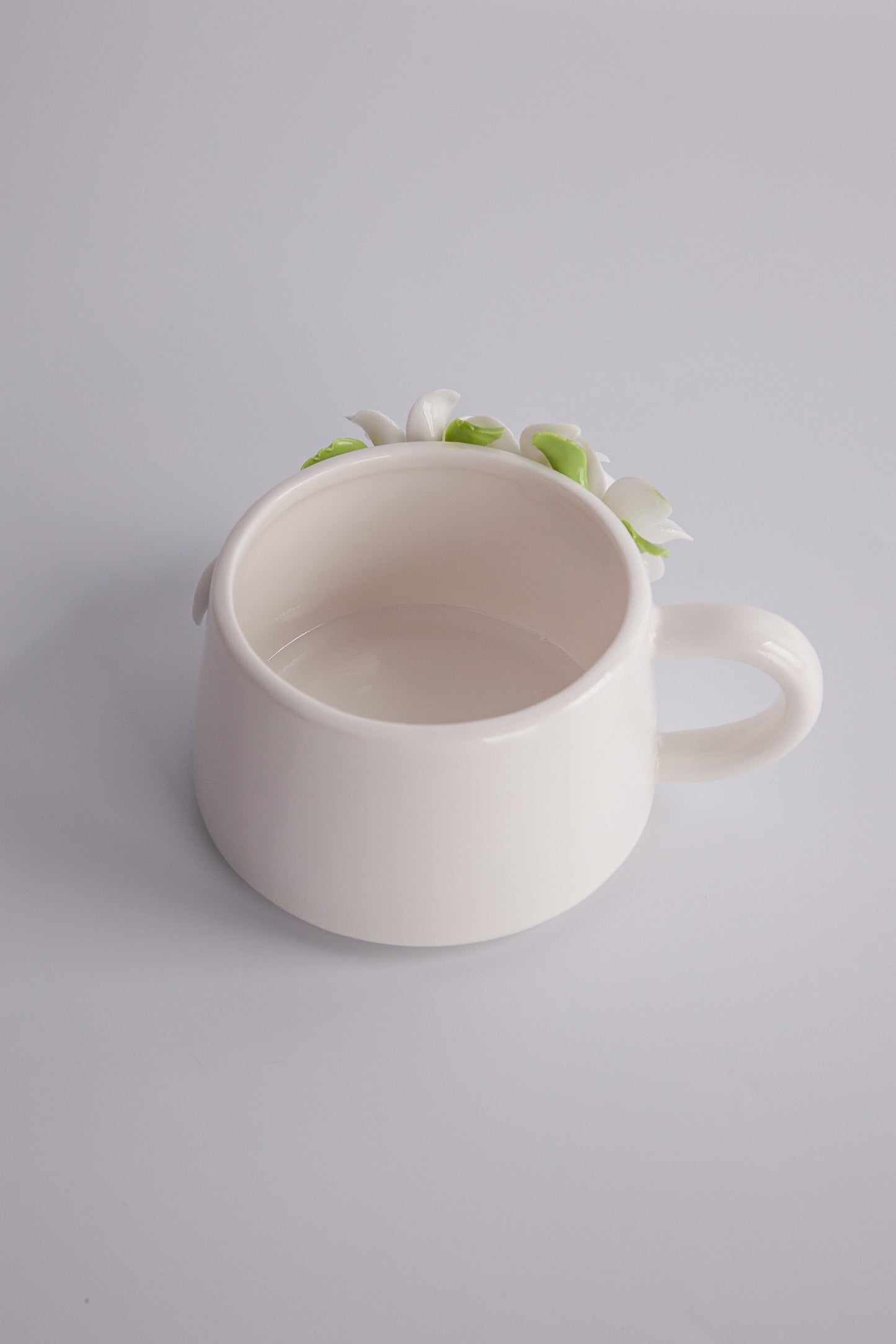 Porcelain Florals Series-Hydrangea Bloom Cup