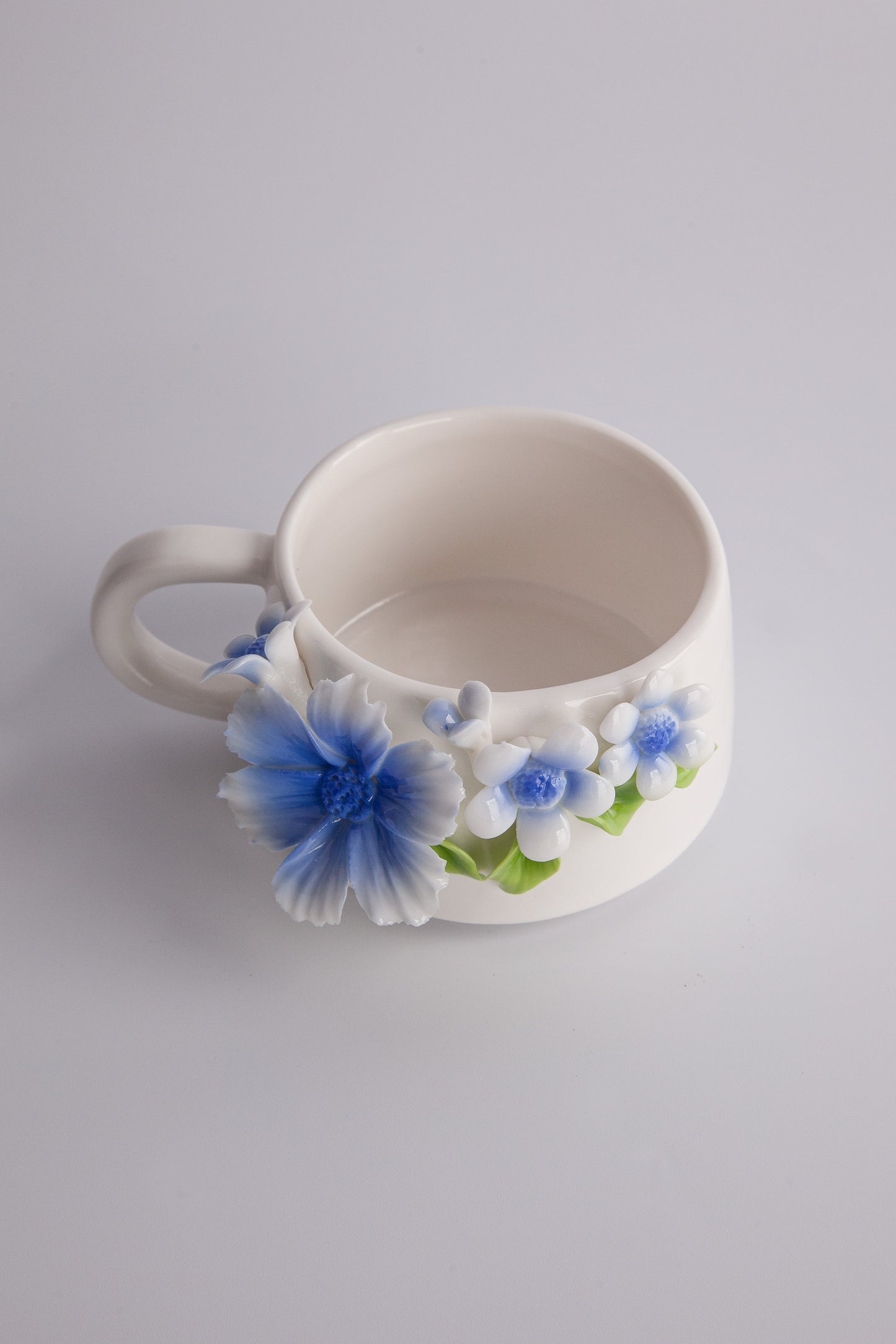 Porcelain Florals Series-Aster Dreams Cup