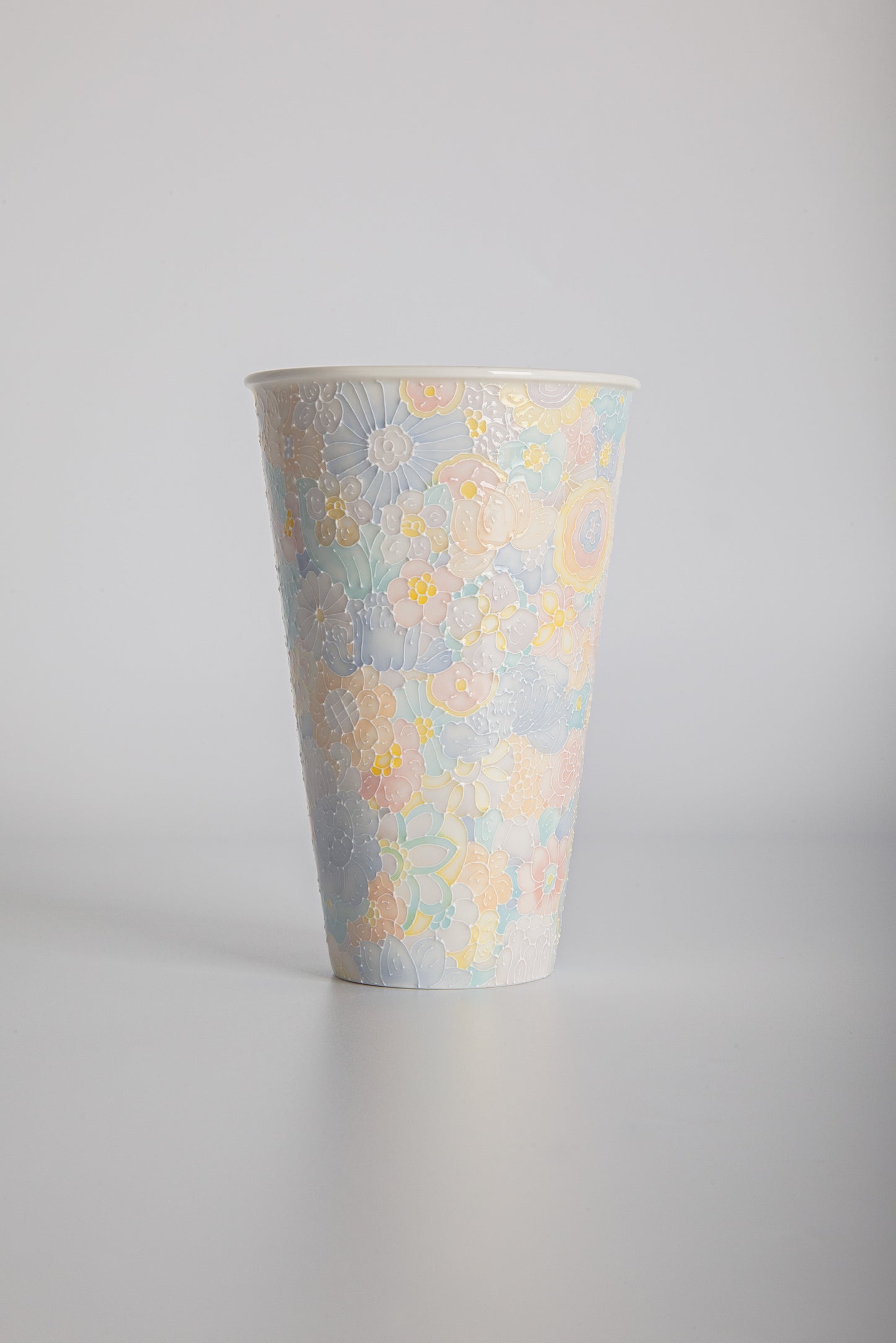 Myriad Blooms Porcelain Collection Blue Rhyme Coke cup