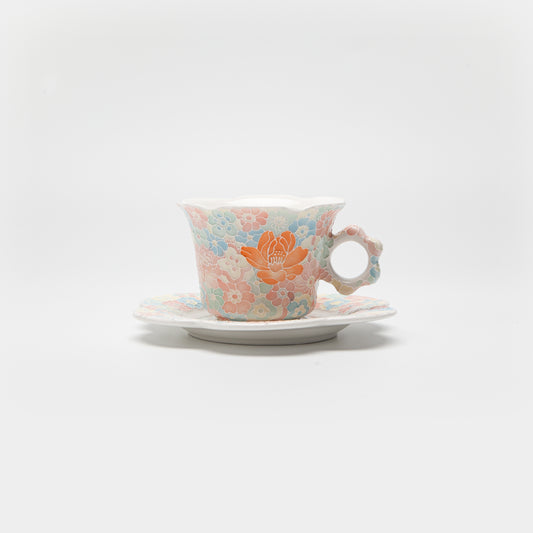 Myriad Blooms Porcelain Collection-coffee cup