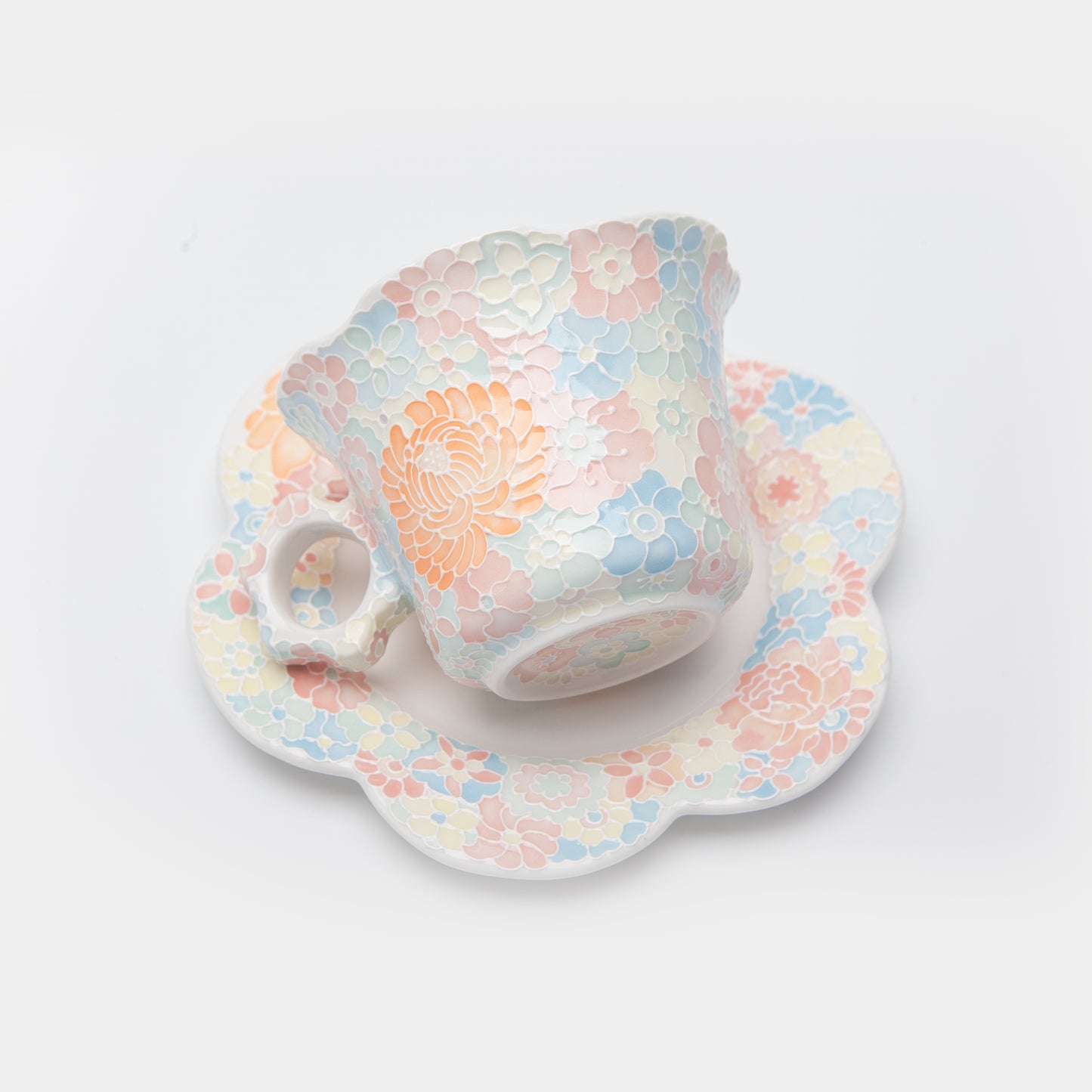 Myriad Blooms Porcelain Collection-coffee cup