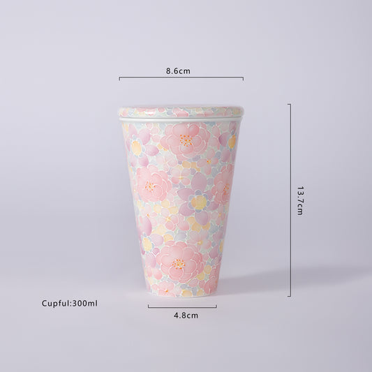 Myriad Blooms Porcelain Collection-Cola cup